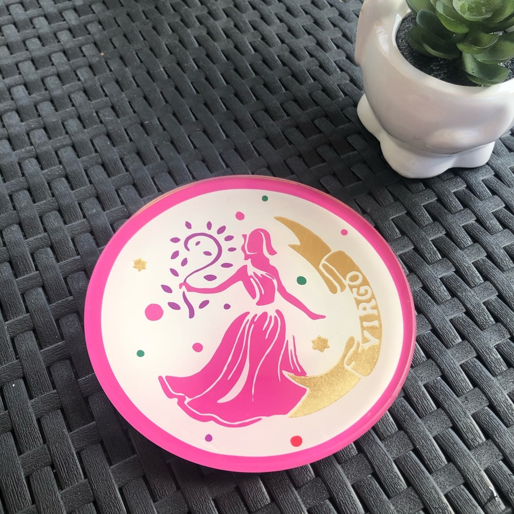 C. Wonder - Pink Virgo Trinket Dish ♍️